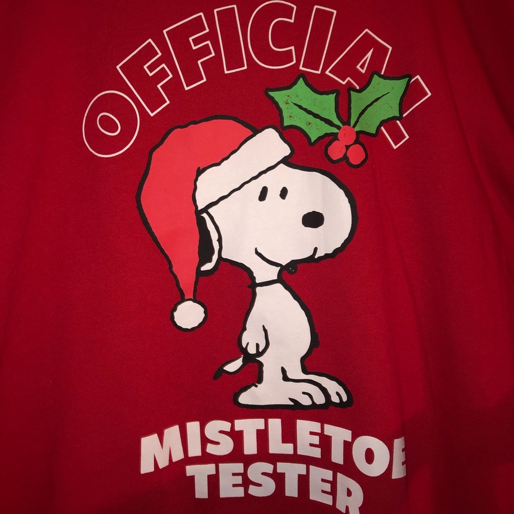 Snoopy Christmas sweatshirt